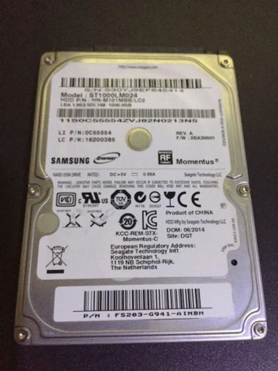 Лот: 12148255. Фото: 1. HDD 1Tb Жесткий диск 1tb Внешний... Внешние жесткие диски