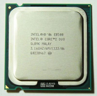 Лот: 19489816. Фото: 1. Процессор Intel® Core™2 Duo E8500... Процессоры