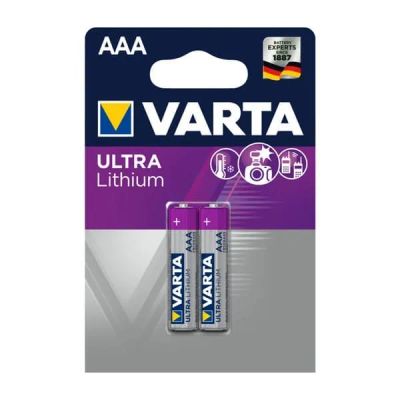 Лот: 22979134. Фото: 1. Батарейка AAA VARTA Lithium FR03... Батарейки, аккумуляторы, элементы питания