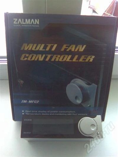 Лот: 415640. Фото: 1. ZALMAN ZM-MFC2 4 канальный контроллер... Системы охлаждения