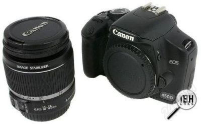 Лот: 1770839. Фото: 1. Canon EOS 450D Kit 18-55. Обмены... Цифровые зеркальные