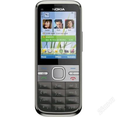 Лот: 1338474. Фото: 1. Nokia c5 комплект за 2000р!!!. Кнопочные мобильные телефоны
