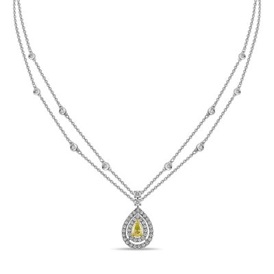Лот: 24359062. Фото: 1. Колье с бриллиантами. Колье
