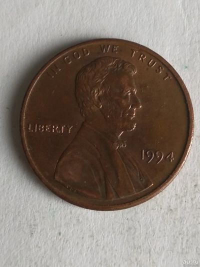 Лот: 13391627. Фото: 1. 1 цент 1994. Америка