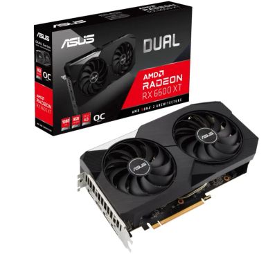Лот: 18685034. Фото: 1. Видеокарта ASUS Dual Radeon RX... Видеокарты