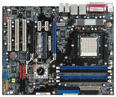 Лот: 741785. Фото: 1. ASUS A8N-SLI Deluxe 939 сокет. Материнские платы
