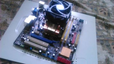 Лот: 11124112. Фото: 1. Материнская плата asus P5QL-CM... Материнские платы