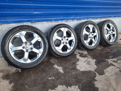 Лот: 16638406. Фото: 1. Оригинальные диски Honda R17 5x114... Шины на дисках