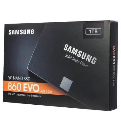 Лот: 15246163. Фото: 1. SSD накопитель Samsung evo 860... SSD-накопители