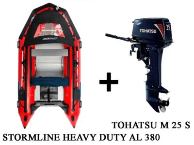 Лот: 20621949. Фото: 1. Лодка ПВХ STORMLINE Heavy Duty... Лодки и катера