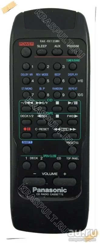 Лот: 15908505. Фото: 1. Пульт PANASONIC RAK-RX135WH. Пульты ДУ
