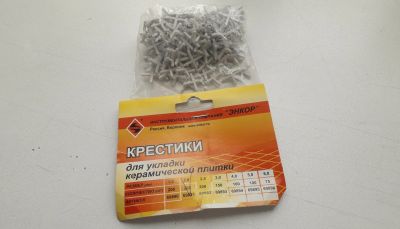 Лот: 18081197. Фото: 1. Крестики для кафеля (2мм). С рубля... Кафель, гранит, интерьерный камень