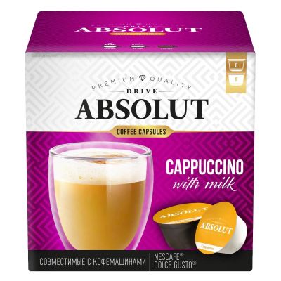 Лот: 24473782. Фото: 1. Кофе в капсулах Absolut Drive... Чай, кофе, какао