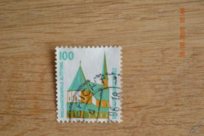 Лот: 5546636. Фото: 1. Марка Германии архитектура, стандарт... Марки