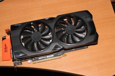 Лот: 17038980. Фото: 1. Видеокарта AMD RX 470 4GB XFX. Видеокарты