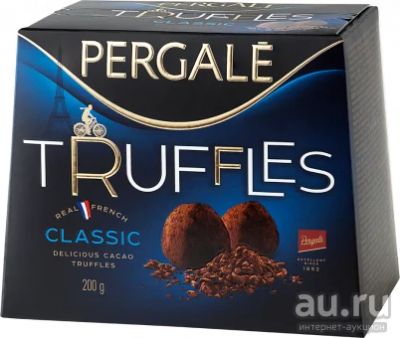 Лот: 13334350. Фото: 1. Трюфели Pergale Classic 200 гр... Шоколад, конфеты