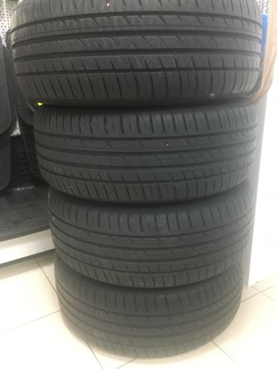 Лот: 11659721. Фото: 1. Комплект R16 205/55 hankook ventus... Шины