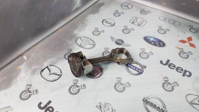 Лот: 23585588. Фото: 1. Поршень с шатуном Toyota RAV-4... Двигатель и элементы двигателя