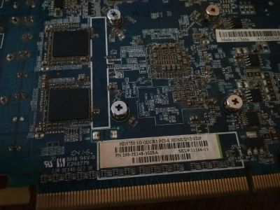 Лот: 11288253. Фото: 1. Видеокарта Radeon 5750 1gb. Видеокарты