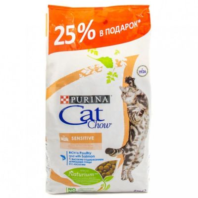 Лот: 10503130. Фото: 1. Корм для кошек Cat Chow Adult... Корма