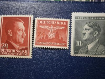 Лот: 6561317. Фото: 1. Марки 3 рейх, Германская оккупация... Марки