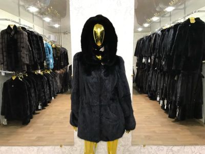 Лот: 9779763. Фото: 1. черная шуба из норки автоледи... Верхняя одежда