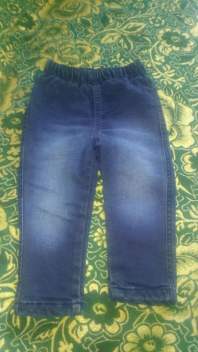 Лот: 11204838. Фото: 1. Джинсы утепленые. Брюки, шорты, джинсы