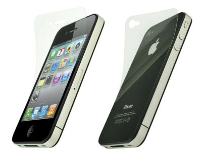 Лот: 3780096. Фото: 1. Глянцевая защитная пленка Apple... Защитные стёкла, защитные плёнки