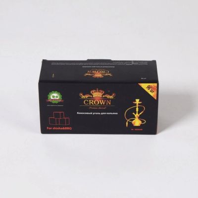 Лот: 10718751. Фото: 1. Уголь для кальяна Crown 96 шт. Аксессуары и запчасти для кальянов