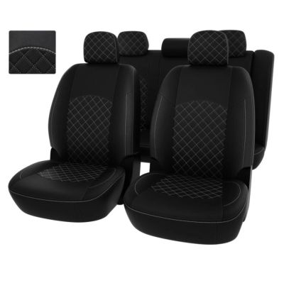 Лот: 16492359. Фото: 1. Чехлы Skoda Octavia A5 (ромб). Чехлы, коврики, оплетки руля