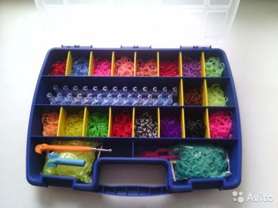 Лот: 5472120. Фото: 1. Мега набор для плетения -Loom... Развивающие