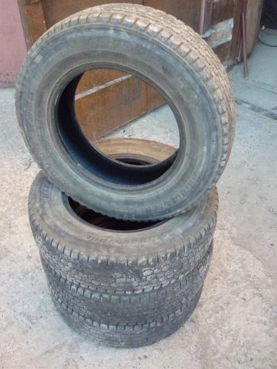 Лот: 3372606. Фото: 1. 4 колеса Bridgestone 165 R14 LT... Шины