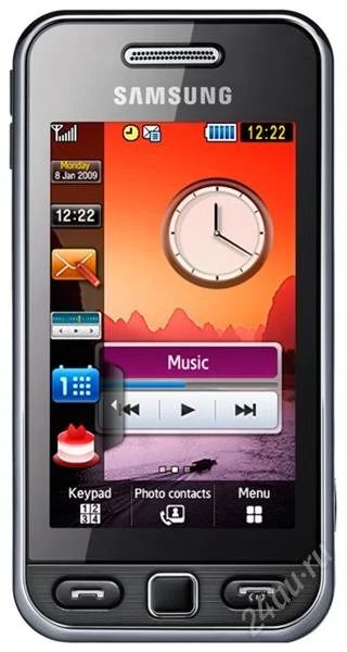Лот: 1637586. Фото: 1. Samsung GT-S5230 Star. Кнопочные мобильные телефоны