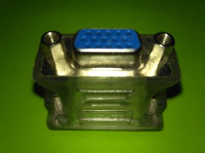 Лот: 7654090. Фото: 1. Переходник DVI - VGA. Шлейфы, кабели, переходники