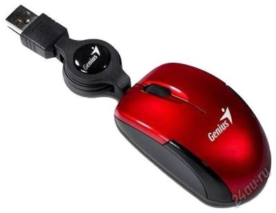 Лот: 5548110. Фото: 1. Мышь USB Genius Micro Traveler... Клавиатуры и мыши