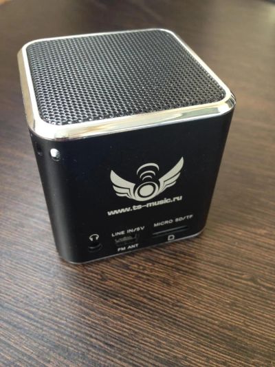Лот: 4301527. Фото: 1. Music Angel (JH-MD07) black. Портативная... Активные акустические системы