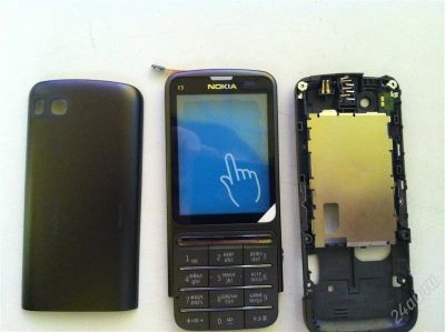 Лот: 1177999. Фото: 1. Корпус оригинал Nokia C3-01(c3... Корпуса, клавиатуры, кнопки