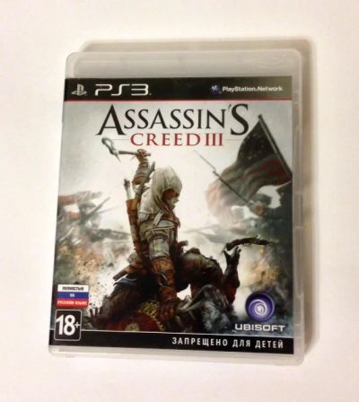 Лот: 5199180. Фото: 1. Диск Assassin's Creed 3 для PS3... Игры для консолей