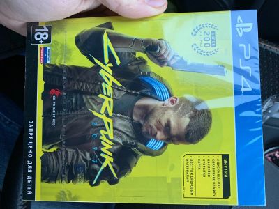 Лот: 16997153. Фото: 1. Cyberpunk 2077 PS4 PS5 версия... Игры для консолей