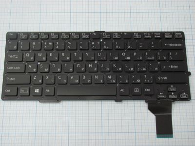 Лот: 12237645. Фото: 1. Клавиатура Sony SVS13 чёрный. Клавиатуры для ноутбуков