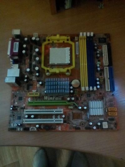 Лот: 4084629. Фото: 1. Материнская плата foxconn winfast... Материнские платы