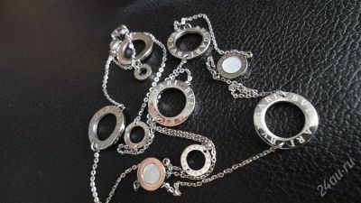 Лот: 1730351. Фото: 1. Ожерелье Bvlgari. 316L сталь. Колье