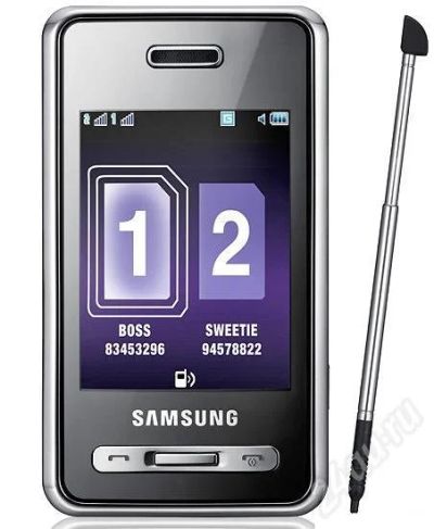 Лот: 639970. Фото: 1. SAMSUNG D980 DUOS. Кнопочные мобильные телефоны