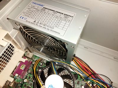 Лот: 17064238. Фото: 1. Блок питания Microlab M-ATX-360W... Корпуса, блоки питания