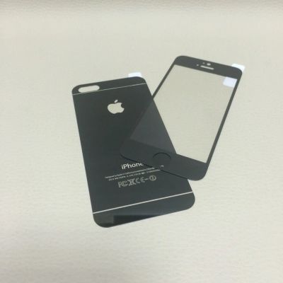 Лот: 7834615. Фото: 1. Защитное стекло iPhone 5 colour... Защитные стёкла, защитные плёнки
