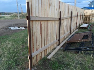 Лот: 9740039. Фото: 1. Требуется построить деревянный... Ворота, заборы, шлагбаумы