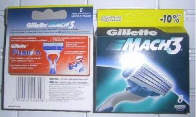 Лот: 3100378. Фото: 1. Cменная кассета "Gillette Mach... Уход за лицом 