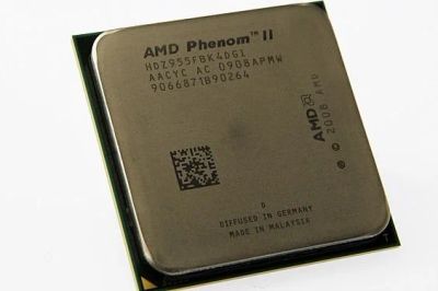 Лот: 12072473. Фото: 1. Процессор AMD Phenom II X4 955... Процессоры