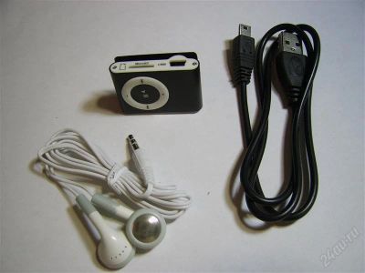 Лот: 936021. Фото: 1. MP3 плеер черный. Плееры