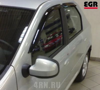 Лот: 4323144. Фото: 1. Дефлекторы боковых окон для Renault... Детали тюнинга